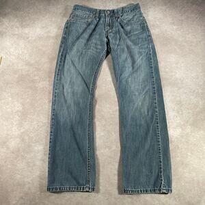 Levi’s 514 Straight Leg Men’s Dark Wash Denim Jeans 30x28.5